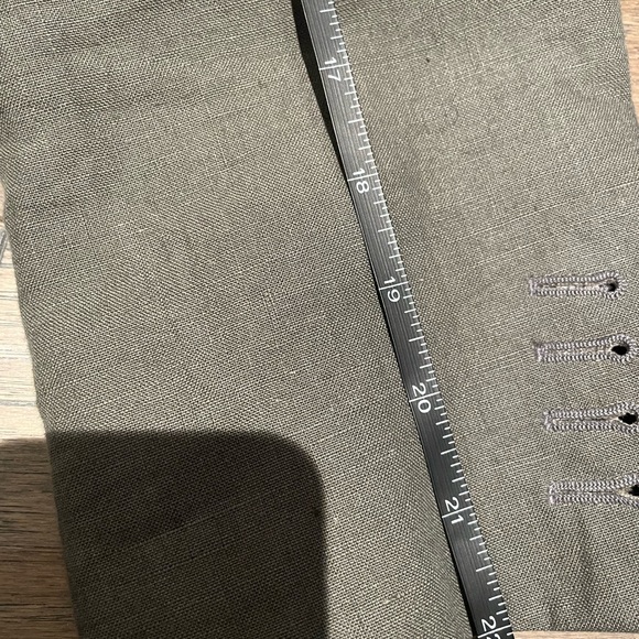 Thom Browne linen blend blazer sportcoat. Size 0 (equivalent to sizes 36-38). - Picture 13 of 15